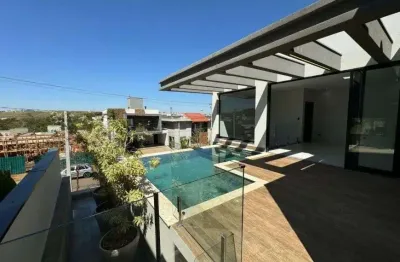 Casa semi-térrea no condomínio residencial villa d'aquila com 3 suítes e 4 vagas de garagem - r$ 2.0
