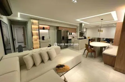 Apartamento Thropos mobiliadocom 2 dormitórios à venda, 88 m² por R$ 1.100.000 - Vila Aviação - Baur