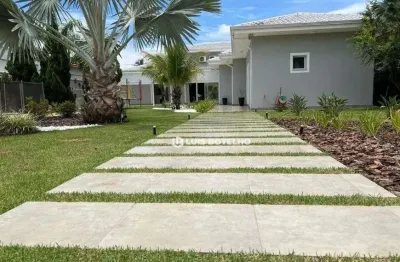 Casa térrea no condomínio residencial benvenuto com 3 suítes e 6 vagas de garagem - r$ 2.500.000,00