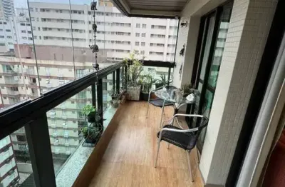 Apartamento com 3 dormitórios à venda, 108 m² por r$ 1.120.000,00 - pompéia - santos/sp