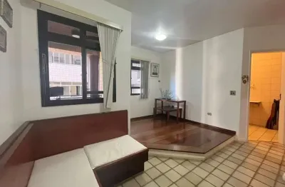 Apartamento com 1 dormitório à venda, 50 m² por r$ 480.000,00 - boqueirão - santos/sp