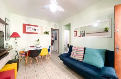 Apartamento com 1 dormitório à venda, 62 m² por r$ 410.000,00 - gonzaga - santos/sp