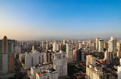 Cobertura com 4 dormitórios à venda, 278 m² por r$ 9.200.000,00 - boqueirão - santos/sp