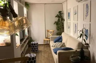 Apartamento à venda, 48 m² por r$ 765.000,00 - ponta da praia - santos/sp
