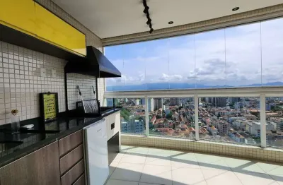 Apartamento à venda, 124 m² por r$ 1.950.000,00 - boqueirão - santos/sp