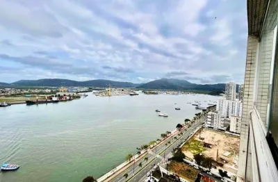 Apartamento com 3 dormitórios à venda, 189 m² por r$ 2.873.000,00 - ponta da praia - santos/sp