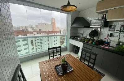Apartamento com 2 dormitórios à venda, 79 m² por r$ 1.290.000,00 - gonzaga - santos/sp