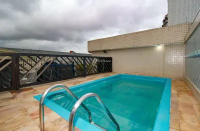 Cobertura com 3 dormitórios à venda, 271 m² por r$ 1.700.000,00 - gonzaga - santos/sp