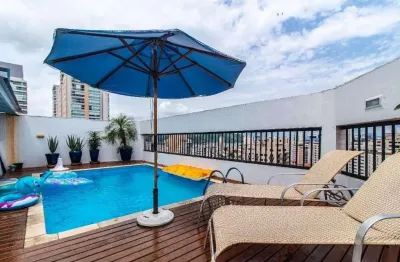 Cobertura com 3 dormitórios à venda, 367 m² por r$ 1.799.000,00 - ponta da praia - santos/sp