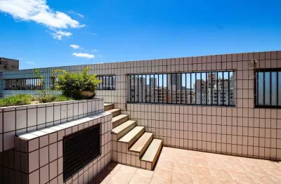 Cobertura com 3 dormitórios à venda, 371 m² por r$ 2.000.000,00 - ponta da praia - santos/sp