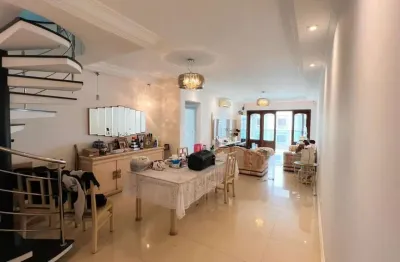 Cobertura com 4 dormitórios à venda, 404 m² por r$ 1.600.000,00 - ponta da praia - santos/sp