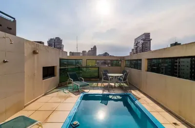 Cobertura com 4 dormitórios à venda, 331 m² por r$ 2.500.000,00 - gonzaga - santos/sp