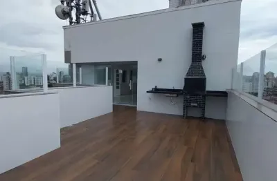 Cobertura com 3 dormitórios à venda, 137 m² por r$ 905.000,00 - vila belmiro - santos/sp