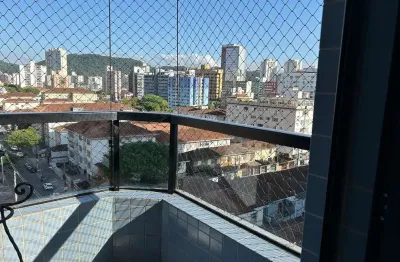 Apartamento com 2 dormitórios à venda, 85 m² por r$ 550.000,00 - encruzilhada - santos/sp