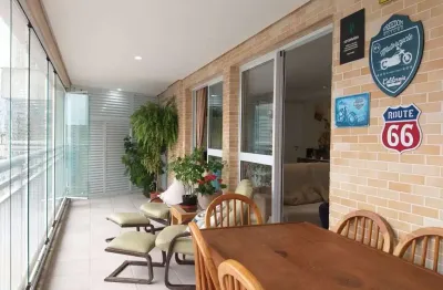 Apartamento com 3 dormitórios à venda, 130 m² por r$ 1.900.000,00 - gonzaga - santos/sp