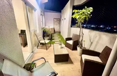 Cobertura à venda, 158 m² por r$ 950.000,00 - encruzilhada - santos/sp