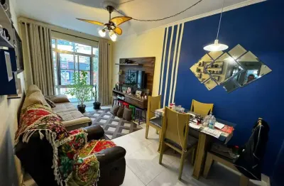 Apartamento à venda, 96 m² por r$ 405.000,00 - marapé - santos/sp