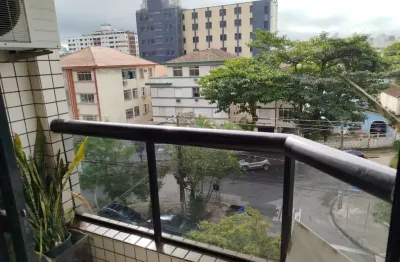 Apartamento com 2 dormitórios à venda, 82 m² por r$ 490.000 - encruzilhada - santos/sp