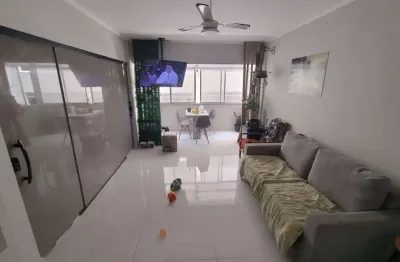 Apartamento com 2 dormitórios à venda, 94 m² por r$ 680.000,00 - pompéia - santos/sp