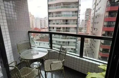 Apartamento com 3 dormitórios à venda, 124 m² por r$ 860.000,00 - boqueirão - santos/sp