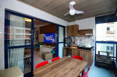 Apartamento com 3 dormitórios à venda, 160 m² por r$ 1.500.000 - ponta da praia - santos/sp