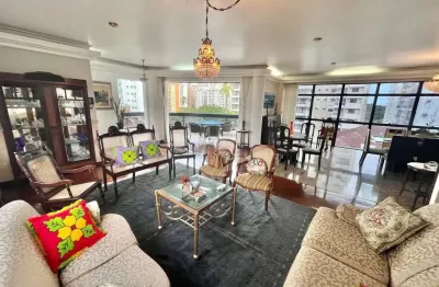 Apartamento com 4 dormitórios à venda, 275 m² por r$ 2.100.000,00 - boqueirão - santos/sp