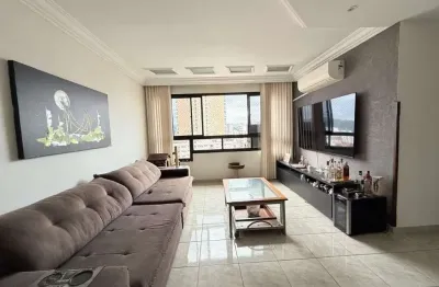 Apartamento com 3 dormitórios à venda, 120 m² por r$ 890.000 - gonzaga - santos/sp