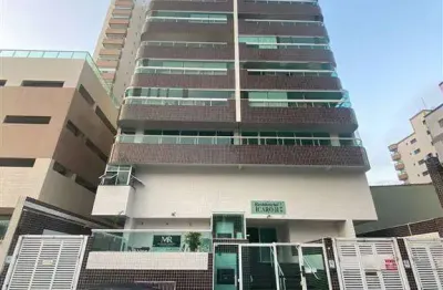Apartamento em praia grande no bairro ocian e menos de 400 metros da praia, com lazer completo dois dormitórios churrsqueira na sacada.