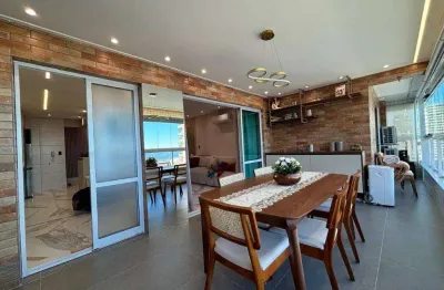 APARTAMENTO COM  126,00 m² - CAMPO DA AVIACAO - PRAIA GRANDE SP