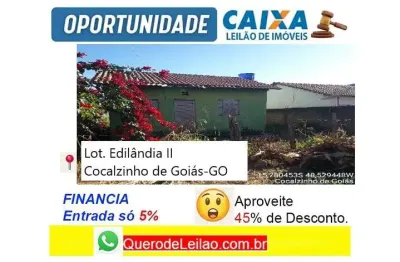 Casa com 2 quartos à venda na Via Publica, Girassol, Cocalzinho de Goiás