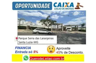 Apartamento com 1 quarto à venda na Rua Dona Maria José Lara, Chácaras Gervásio Monteiro Lara (São Benedito), Santa Luzia