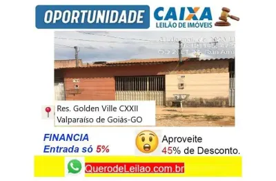 Casa com 2 quartos à venda na Quadra Quadra 03, Jardim dos Ipês, Valparaíso de Goiás