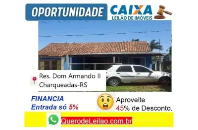 Casa com 2 quartos à venda no Centro, Charqueadas 