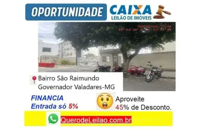 Apartamento com 2 quartos à venda na Rua Turmalina, São Raimundo, Governador Valadares