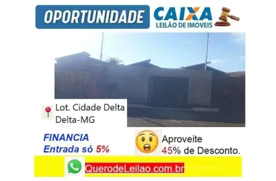 Casa com 2 quartos à venda na Avenida Manoel Abadia da Silva, Centro, Delta