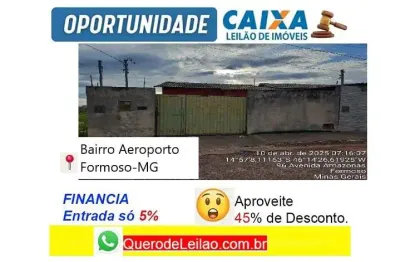 Casa com 2 quartos à venda na Avenida Ministro Alfredo Nasser, Setor Central, Formoso