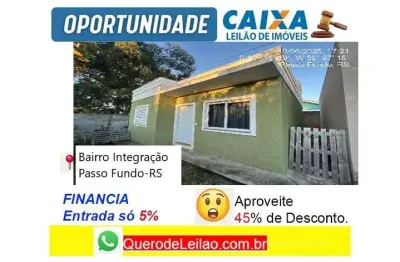 Casa com 2 quartos à venda na Rua Professora Francisca Mauermann, Integração, Passo Fundo