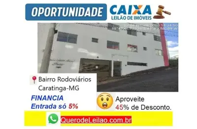 Apartamento com 2 quartos à venda na Rua André de Oliveira Valadão, Loteamento Izaltino Silveira da Mata, Caratinga