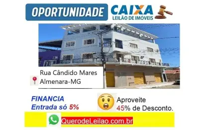Apartamento com 1 quarto à venda na R Candido Mares, Centro, Almenara