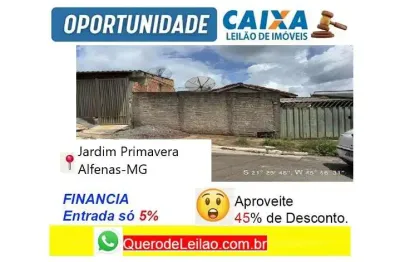Casa com 2 quartos à venda na Alameda das Magnólias, Jardim Primavera, Alfenas