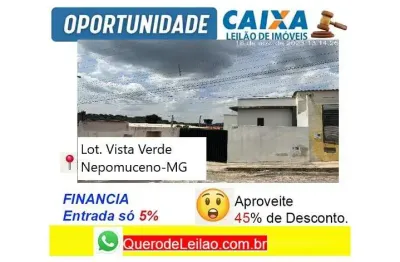 Casa com 2 quartos à venda na Rua Eydher Alves Andrade, Vista Verde, Nepomuceno