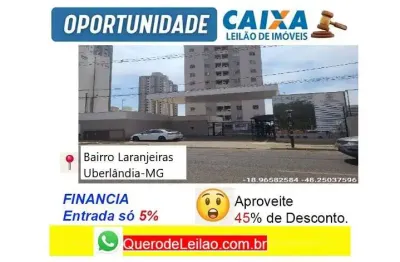 Apartamento com 2 quartos à venda em Laranjeiras, Uberlândia 