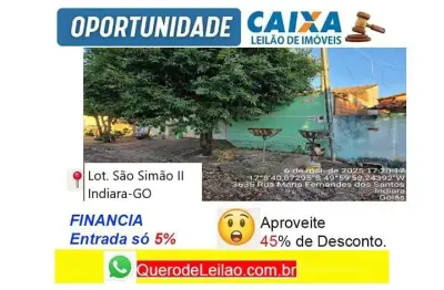 Casa com 2 quartos à venda na Alameda Jorge Vicente Alves, Setor Central, Indiara