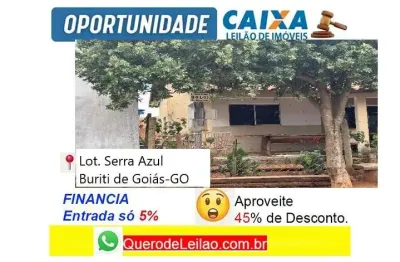 Casa com 2 quartos à venda no Serra Azul, Buriti de Goiás 