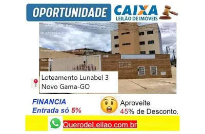 Casa com 2 quartos à venda na Quadra Quadra 2, Loteamento Lunabel 3, Novo Gama