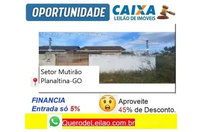 Casa com 2 quartos à venda na Quadra Quadra 11, Setor Aeroporto (Mutirão), Planaltina