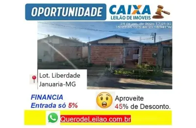Casa com 2 quartos à venda na Rua B, Centro, Januária