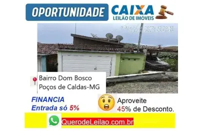 Casa com 2 quartos à venda na Rua Tupã, Dom Bosco, Poços de Caldas