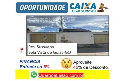 Casa com 2 quartos à venda na Rua Piracanjuba, Zona Rural, Bela Vista de Goiás