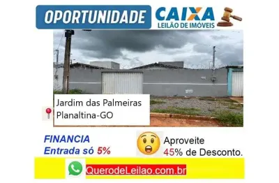 Casa com 2 quartos à venda na Quadra Quadra 25, Jardim das Palmeiras, Planaltina